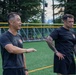 Command team reviews training and leadership