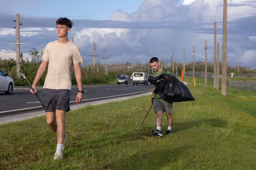 Brig. Gen. Ben Blaz Memorial Highway Clean up