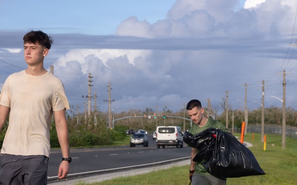 Brig. Gen. Ben Blaz Memorial Highway Clean up