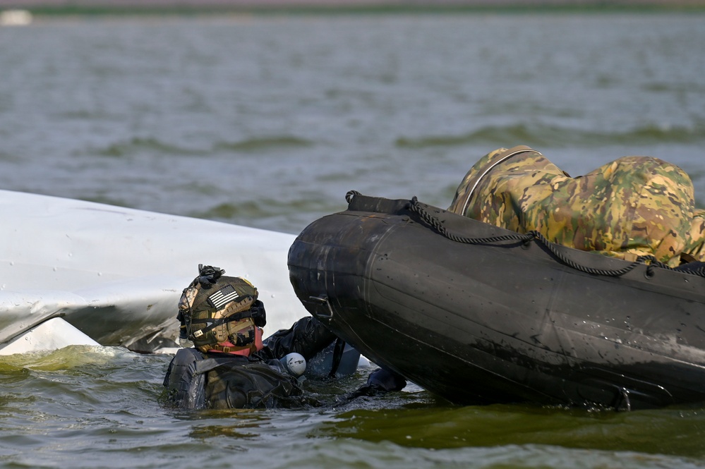 Exercise Savage Jackal: 57th RQS validates over-water sensitive item recovery capabilities