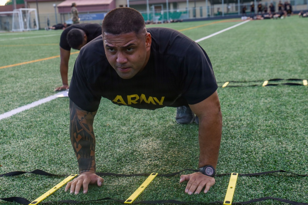 Agility drill reinforces total-body control