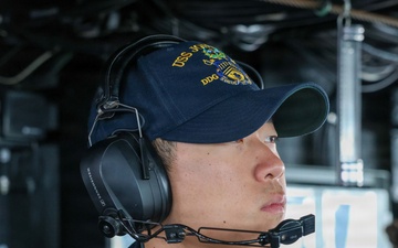 John Finn Stands Watch