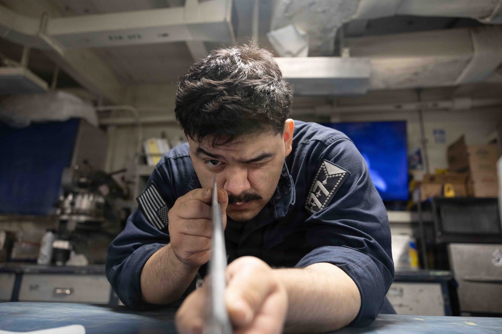 USS George H.W. Bush Conducts Daily Operations