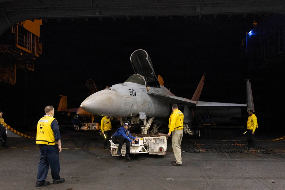 USS George H.W. Bush Conducts Daily Operations