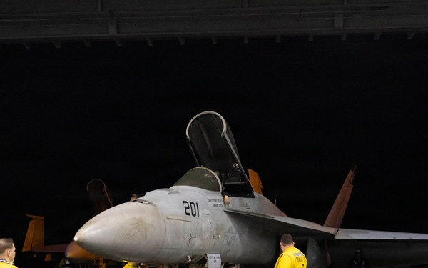 USS George H.W. Bush Conducts Daily Operations