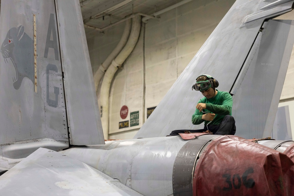 USS George H.W. Bush Conducts Daily Operations