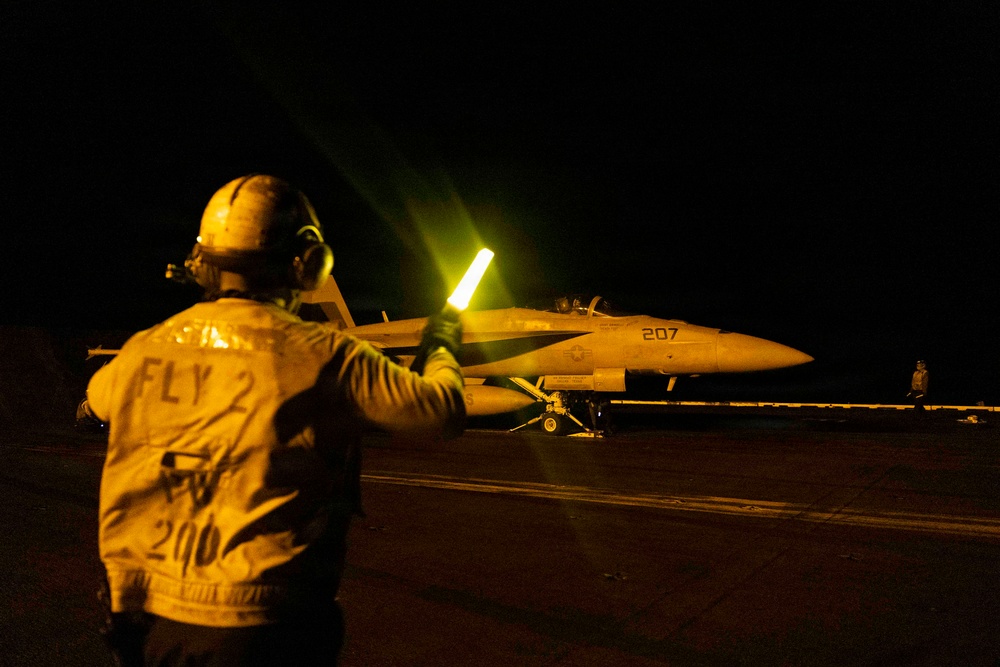 USS George H.W. Bush Conducts Operations