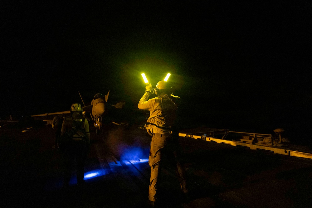 USS George H.W. Bush Conducts Operations
