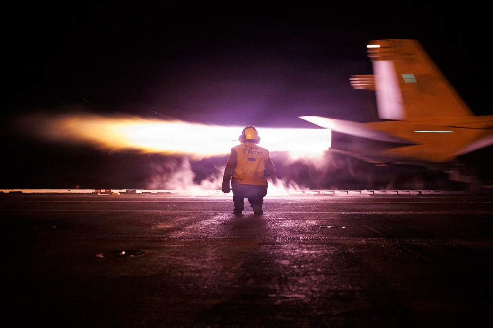 USS George H.W. Bush Conducts Operations
