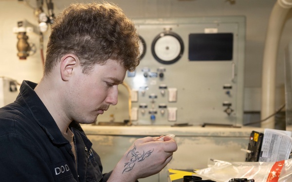 USS George H.W. Bush Conducts Daily Operations