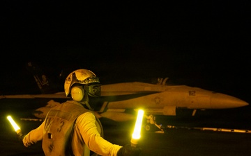 USS George H.W. Bush Conducts Daily Operations