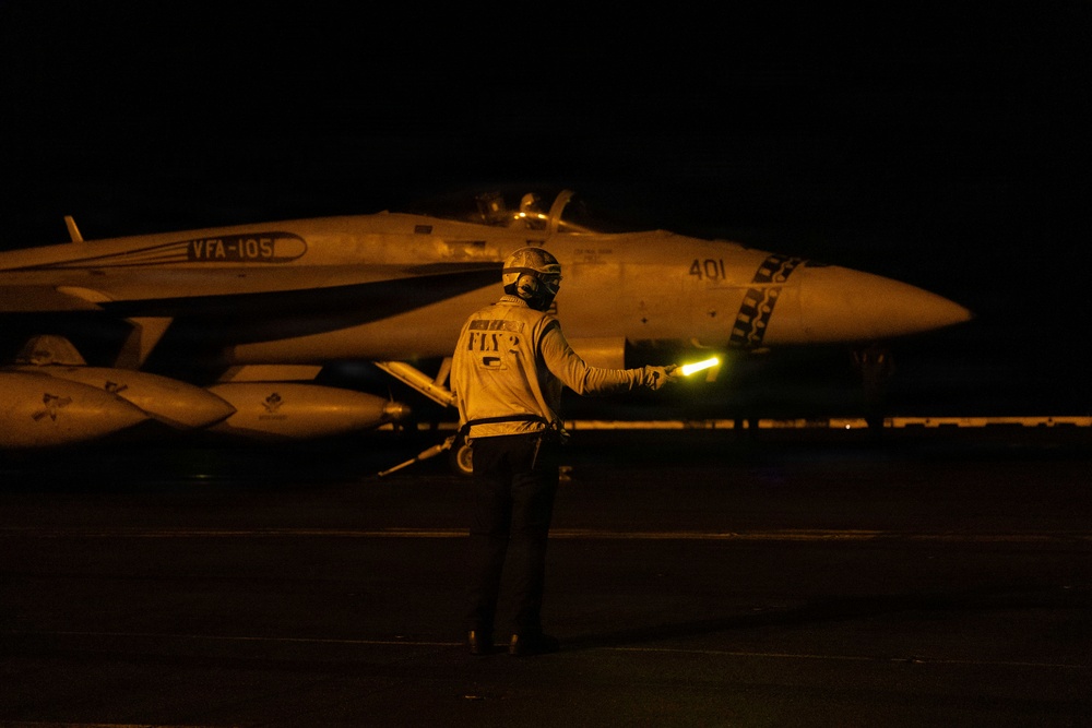 USS George H.W. Bush Conducts Operations