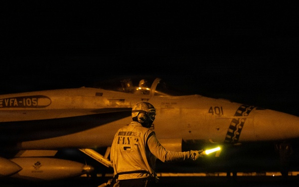 USS George H.W. Bush Conducts Operations