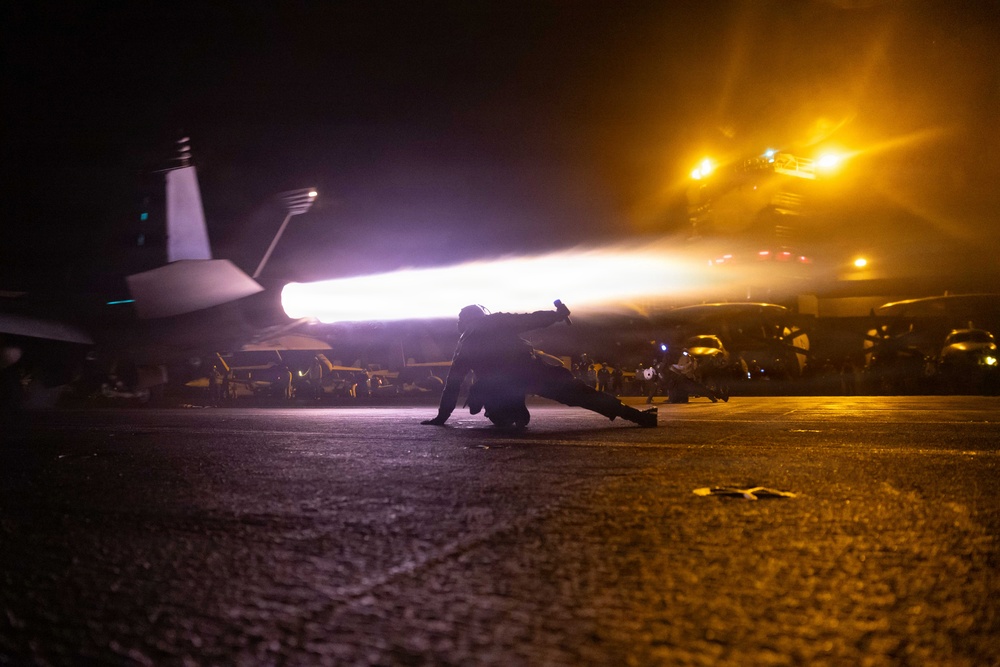 USS George H.W. Bush Conducts Operations