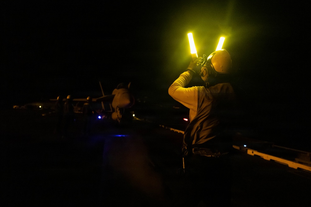 USS George H.W. Bush Conducts Operations