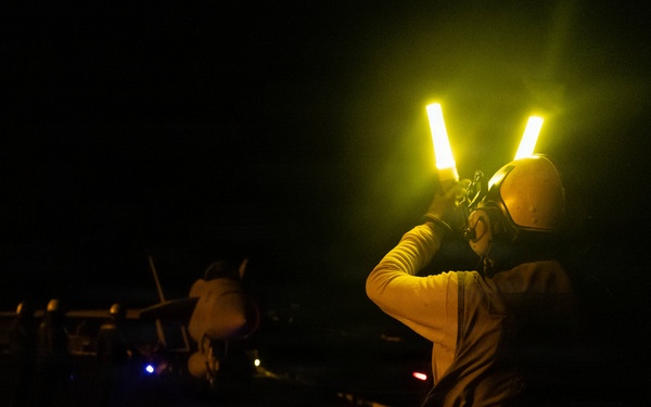 USS George H.W. Bush Conducts Operations