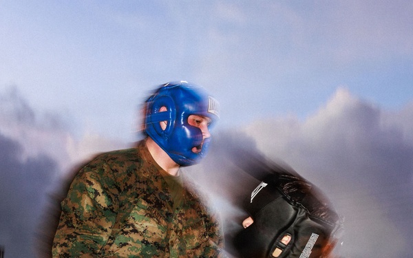 U.S. Marines participate in Martial Arts Instructor Course 91-26