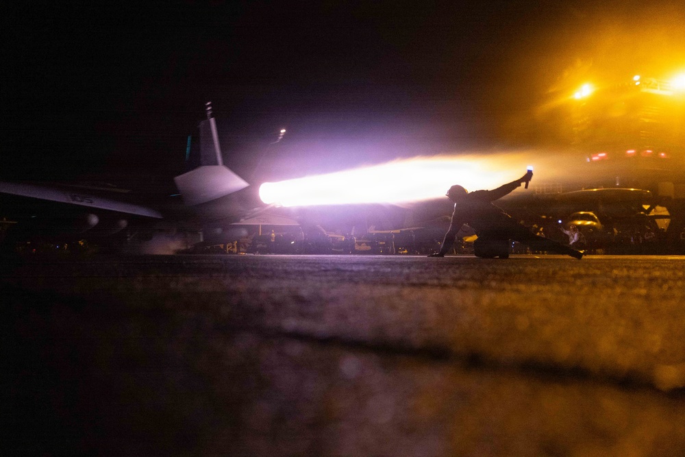 USS George H.W. Bush Conducts Daily Operations