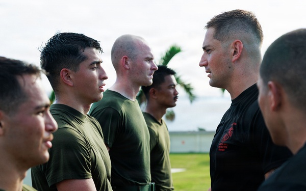 U.S. Marines participate in Martial Arts Instructor Course 91-26