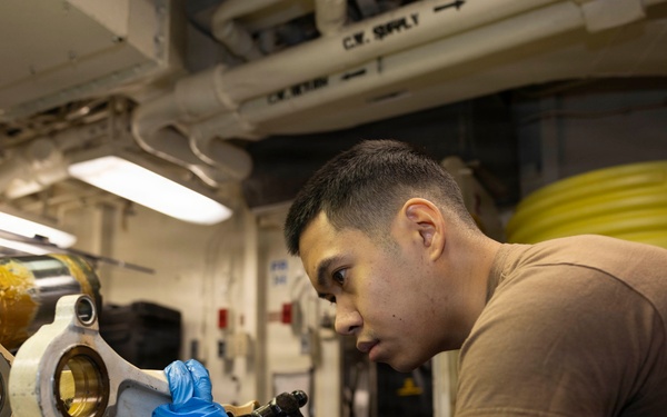 USS George H.W. Bush Conducts Daily Operations