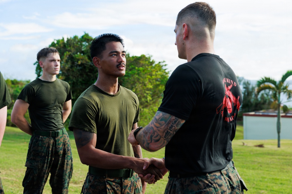 U.S. Marines participate in Martial Arts Instructor Course 91-26