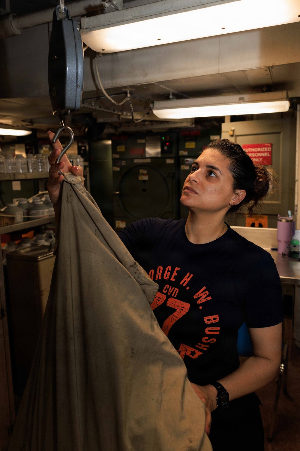 USS George H.W. Bush Conducts Daily Operations