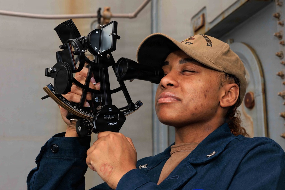 USS George H.W. Bush Conducts Daily Operations