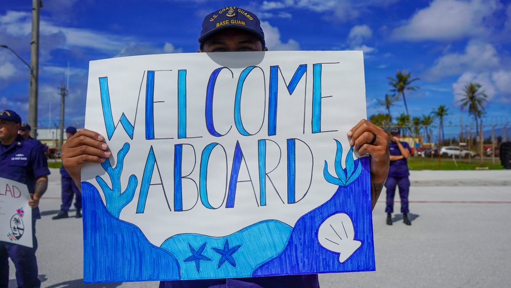 USCGC Vincent Danz Arrives in Homeport of Guam