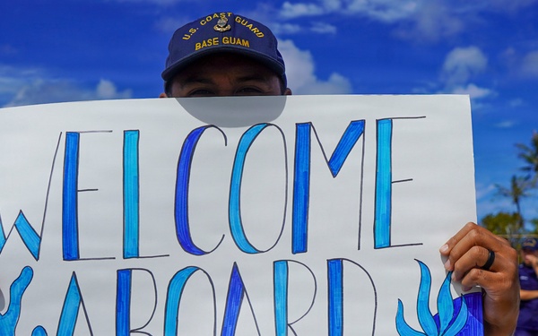 USCGC Vincent Danz Arrives in Homeport of Guam