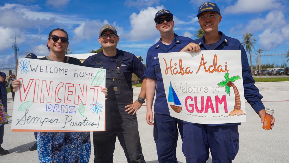 USCGC Vincent Danz Arrives in Homeport of Guam