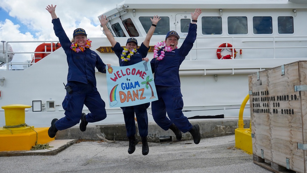 USCGC Vincent Danz Arrives in Homeport of Guam