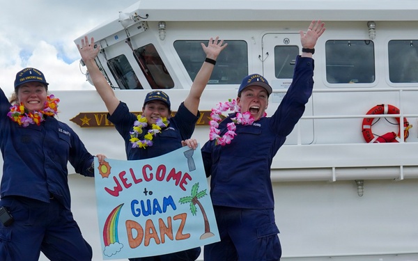 USCGC Vincent Danz Arrives in Homeport of Guam