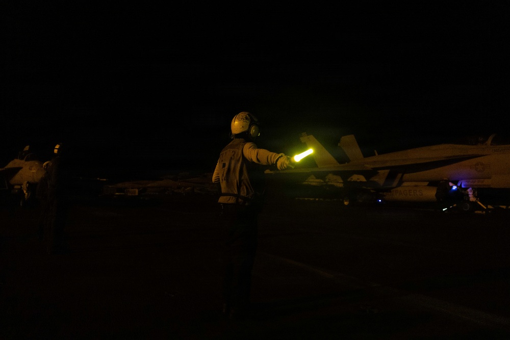 USS George H.W. Bush Conducts Daily Operations