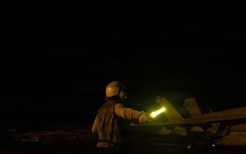 USS George H.W. Bush Conducts Daily Operations