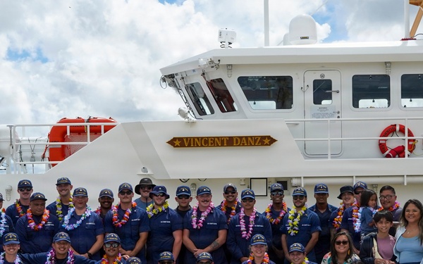 USCGC Vincent Danz Arrives in Homeport of Guam
