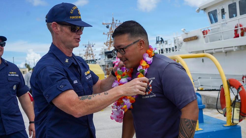 USCGC Vincent Danz Arrives in Homeport of Guam