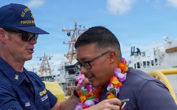 USCGC Vincent Danz, Named After 9/11 Hero, Arrives in Homeport of Guam