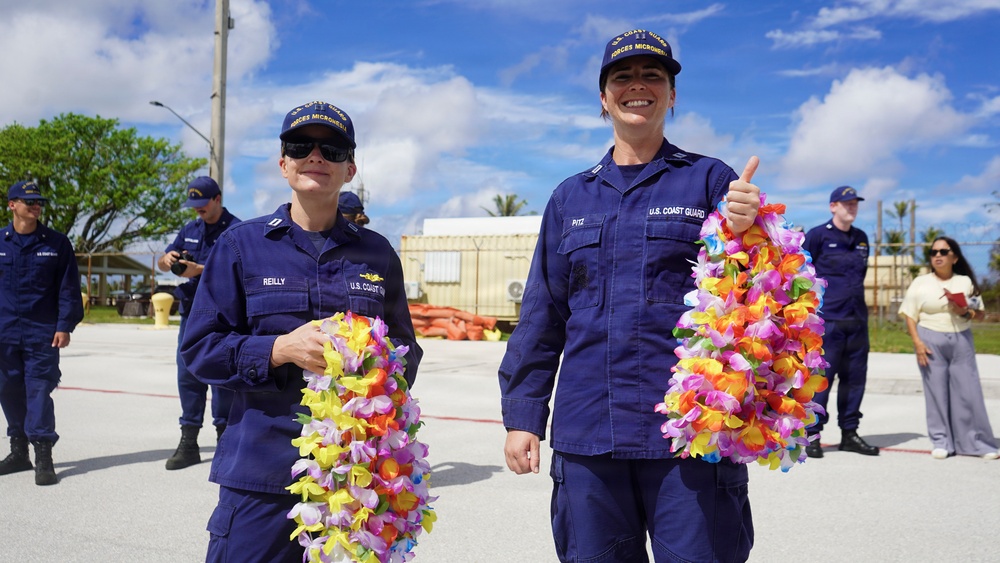 USCGC Vincent Danz Arrives in Homeport of Guam