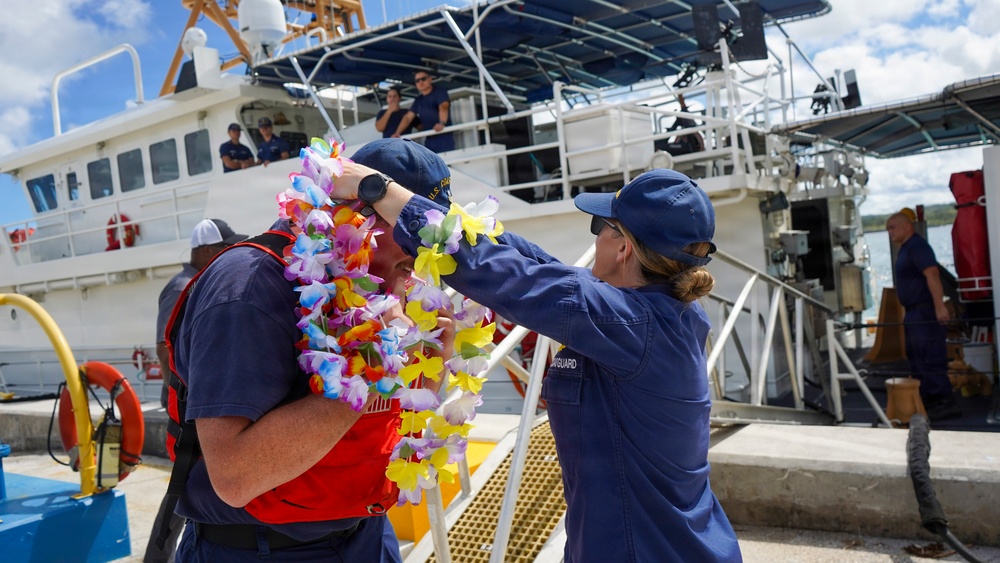USCGC Vincent Danz Arrives in Homeport of Guam