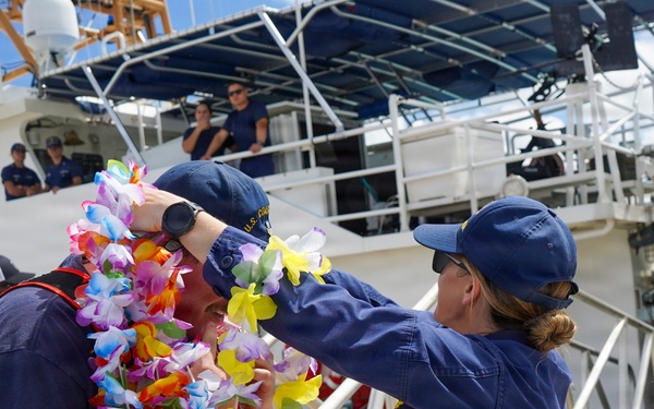 USCGC Vincent Danz Arrives in Homeport of Guam