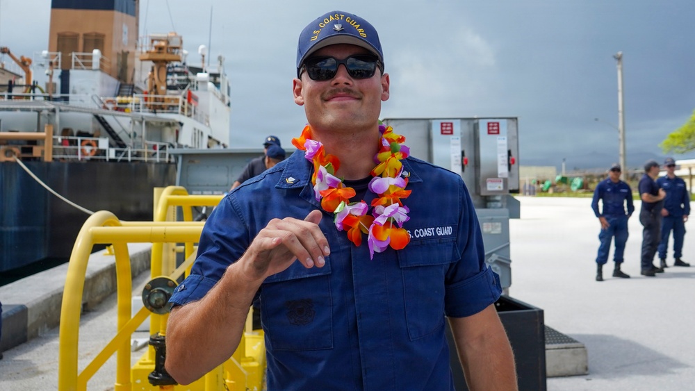 USCGC Vincent Danz Arrives in Homeport of Guam