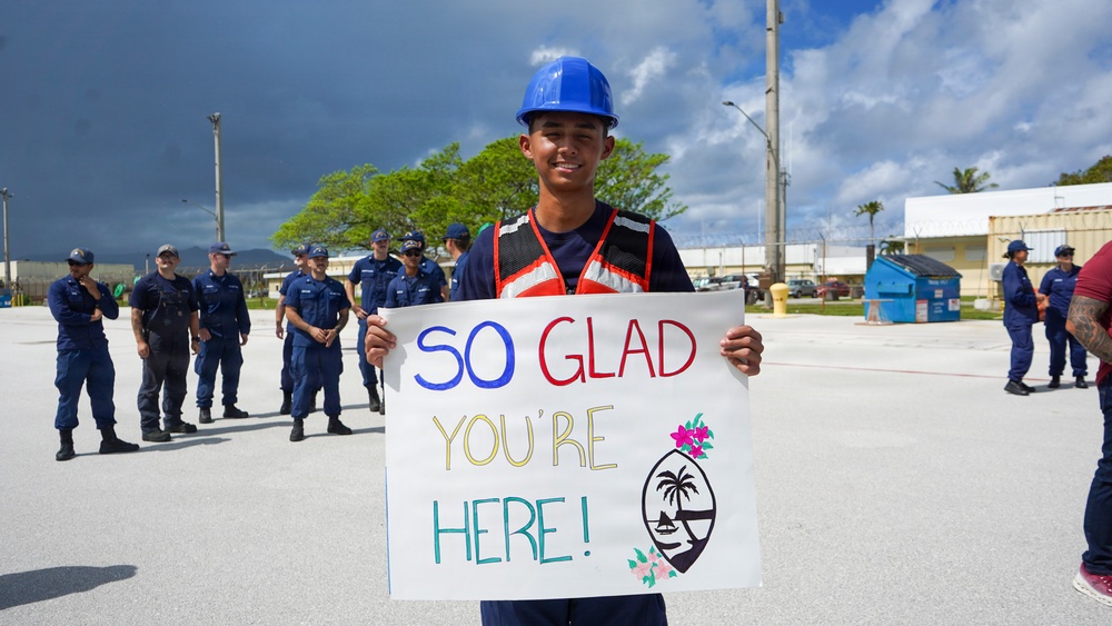 USCGC Vincent Danz Arrives in Homeport of Guam