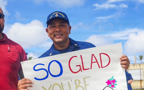 USCGC Vincent Danz Arrives in Homeport of Guam