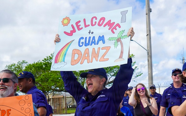 USCGC Vincent Danz Arrives in Homeport of Guam