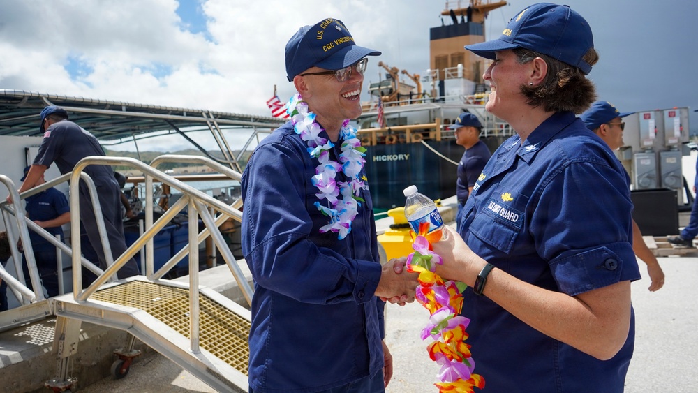 USCGC Vincent Danz Arrives in Homeport of Guam