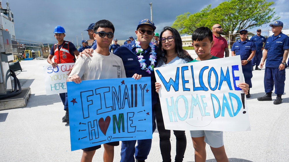 USCGC Vincent Danz Arrives in Homeport of Guam