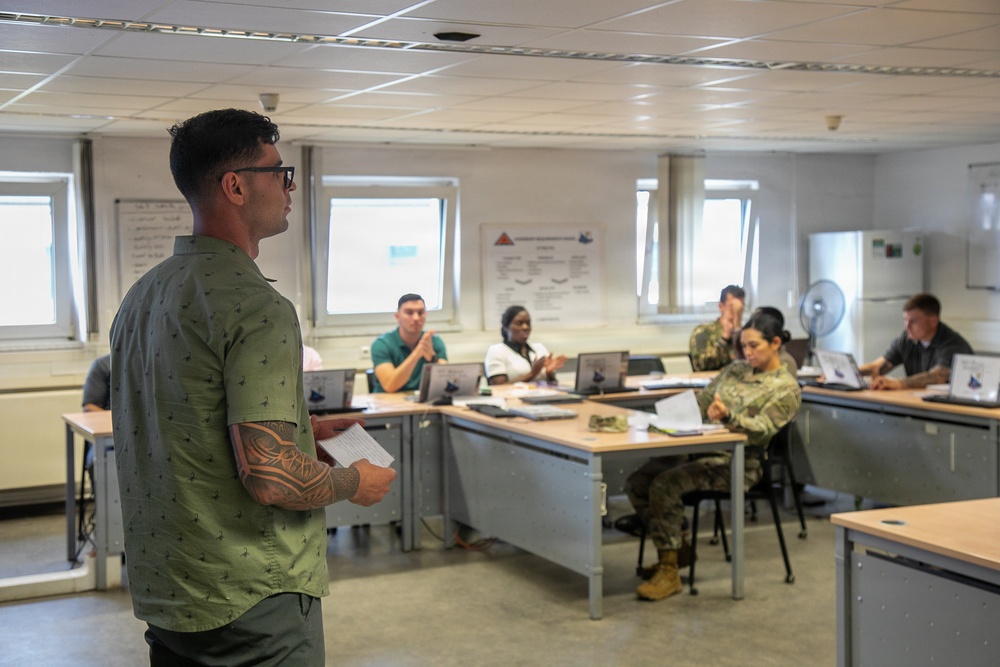 7th Army NCOA Class 08-26 Public Speaking