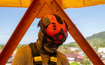 Pacific Partnership 2026 conducts a Vertical Rescue Exercise in Sibolga, Indonesia