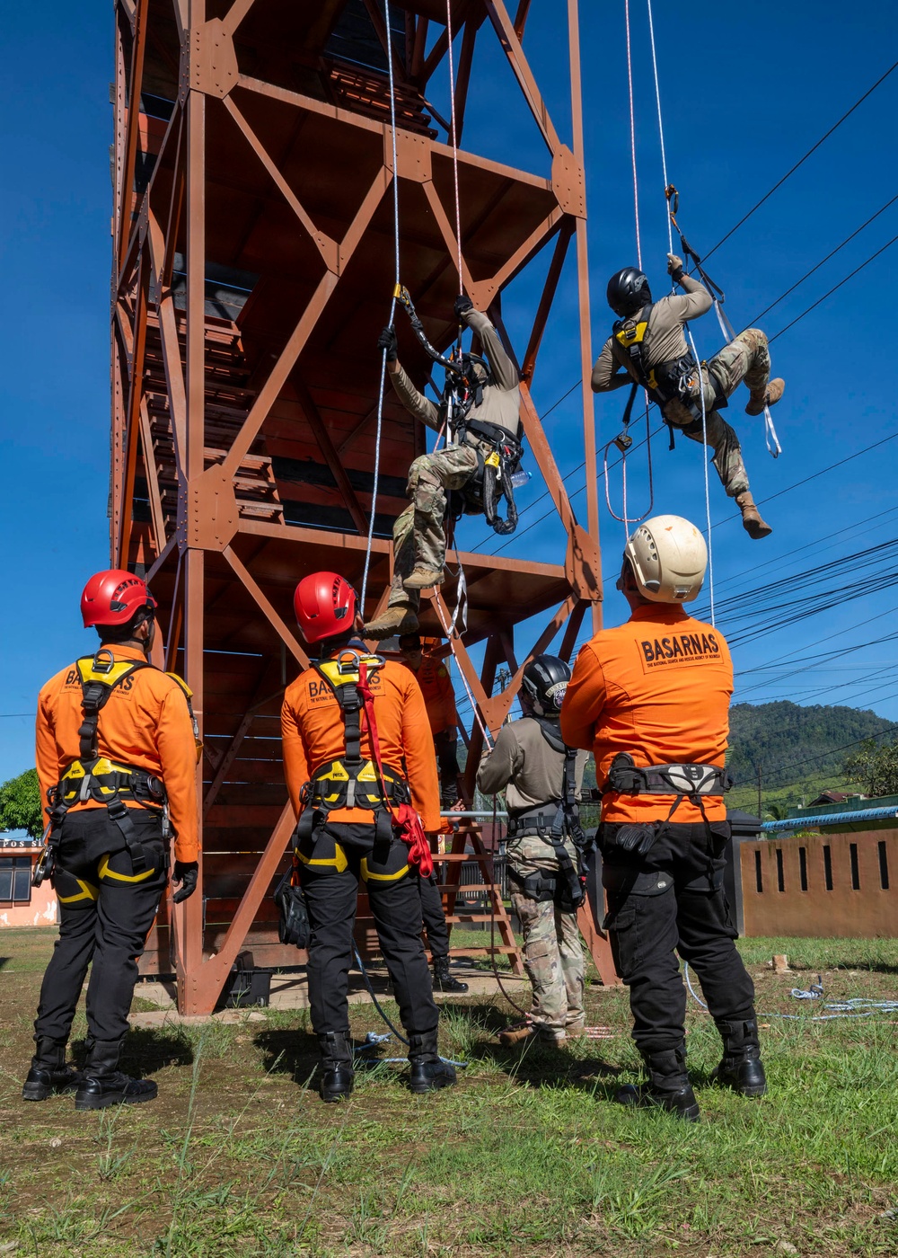 Pacific Partnership 2026 conducts a Vertical Rescue Exercise in Sibolga, Indonesia