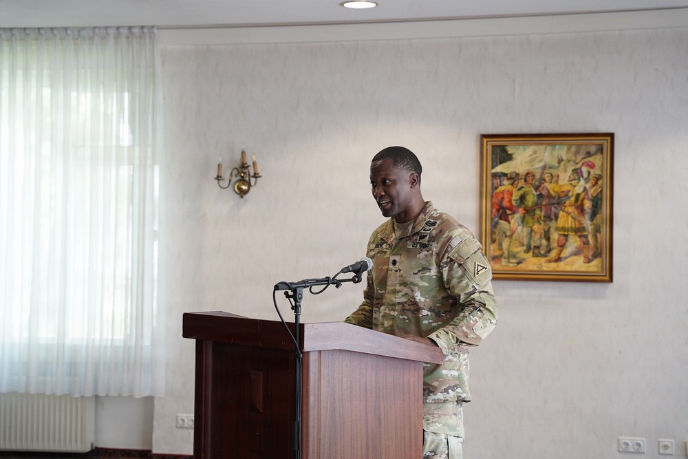 Lt. Col. Tyandre Ellis takes helm of USAG Bavaria Directorate of Public Works